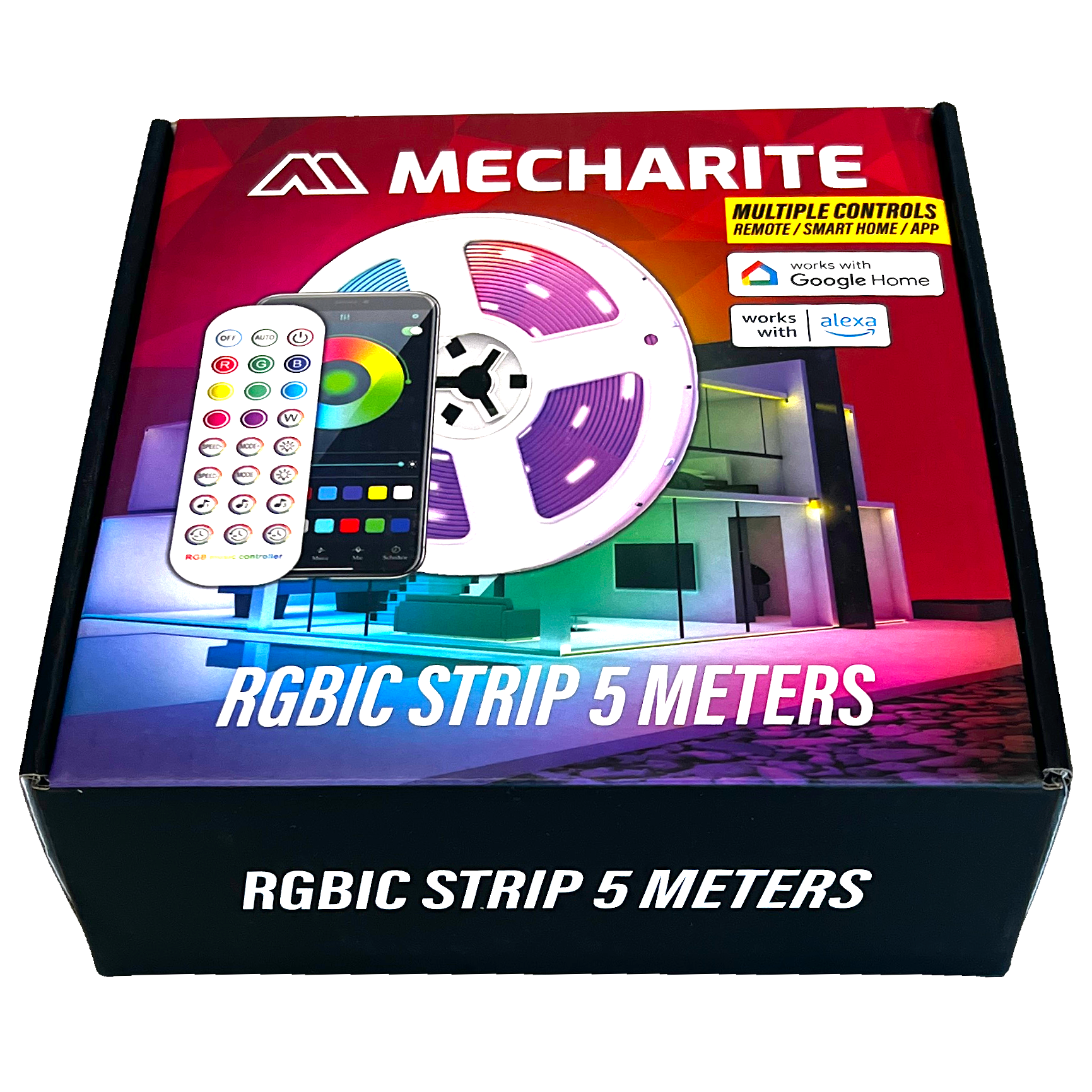 Mecharite Rgbic Strip Meter