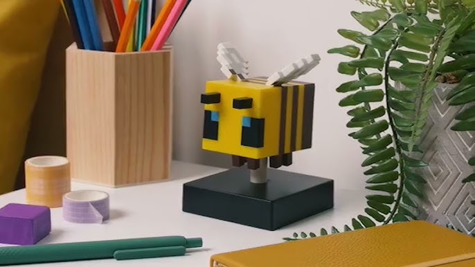 Minecraft Bee Icon Lampe Geekd Dk