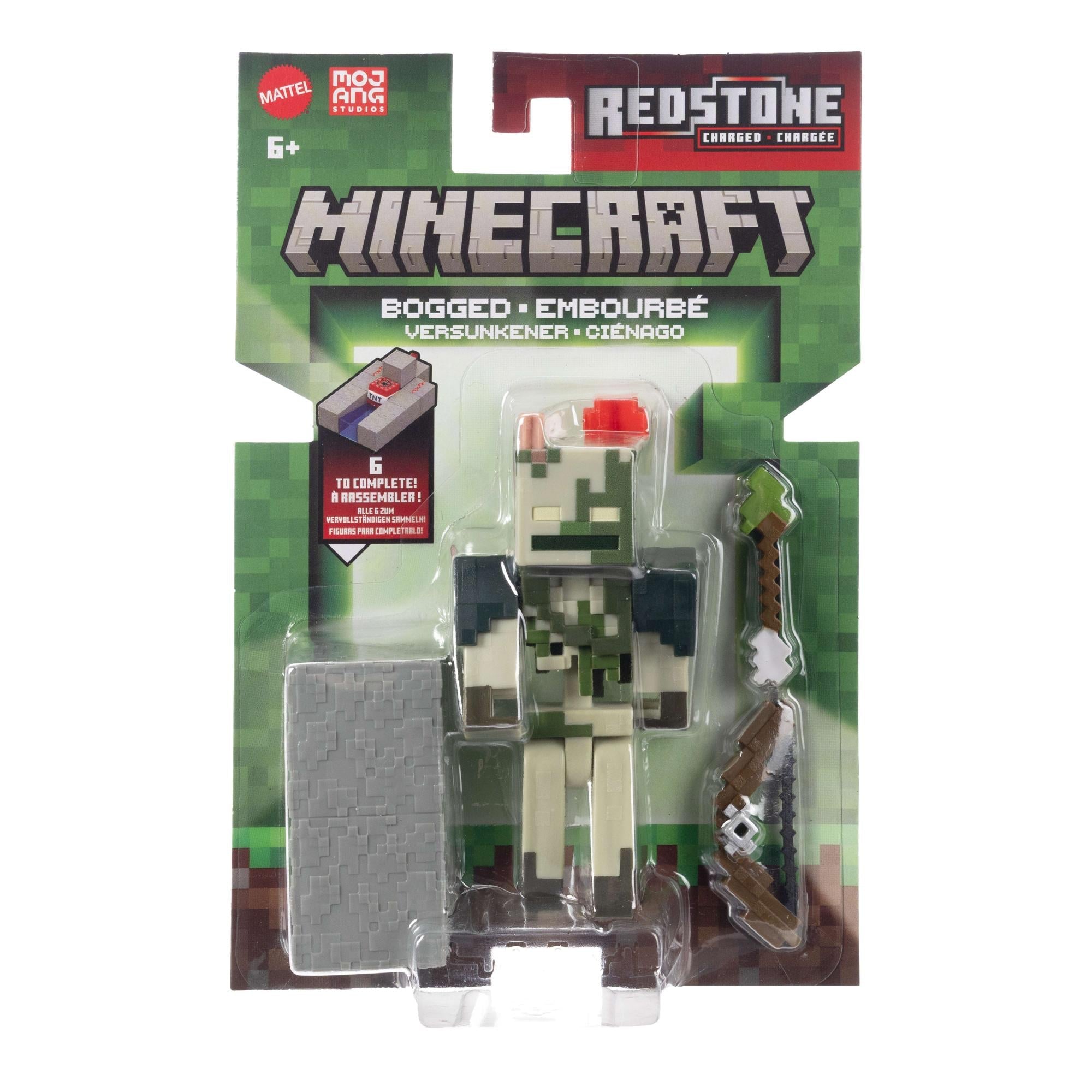 Minecraft Biome Builds Redstone Charged Bogged   Figur Legetøj Geekd Dk