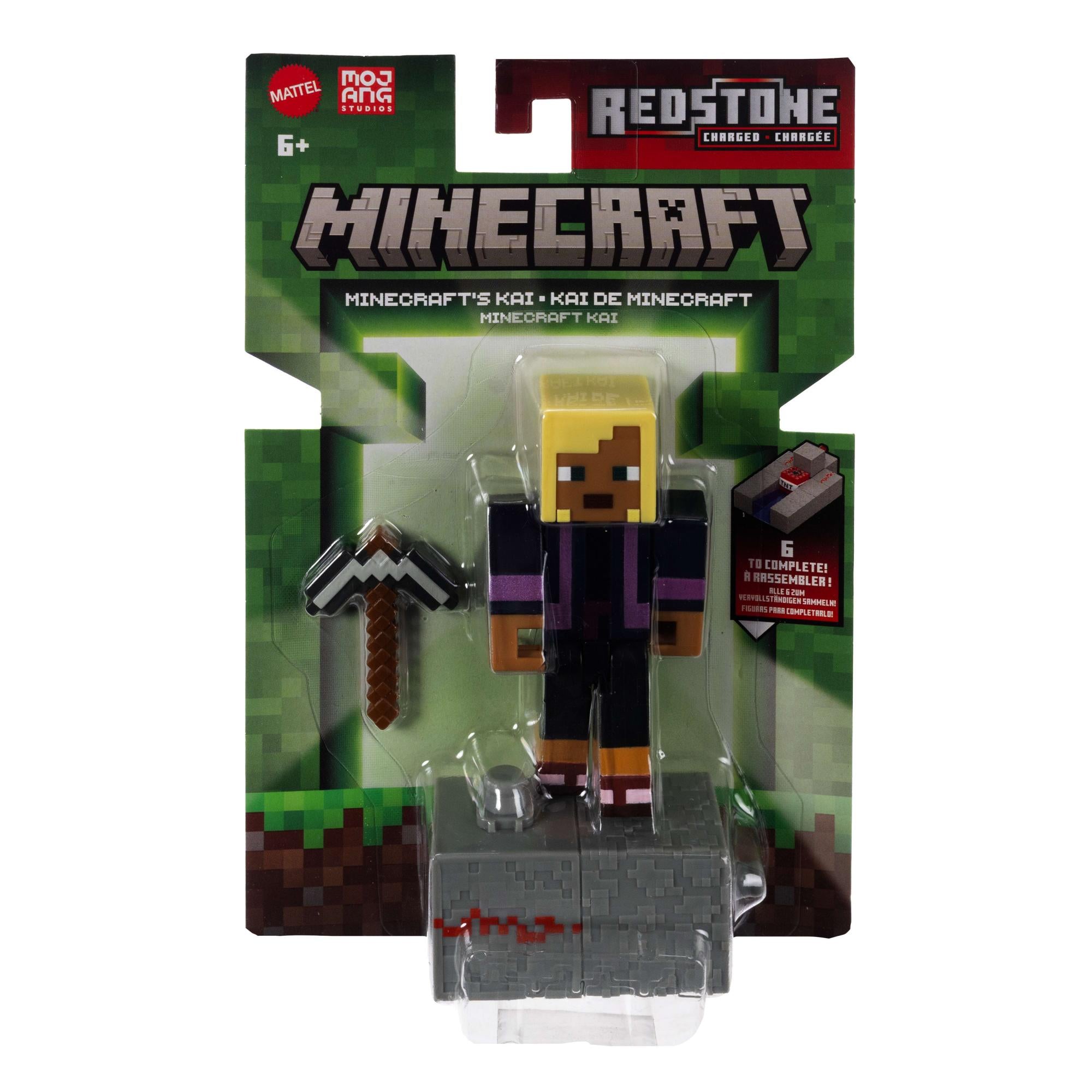Minecraft Biome Builds Redstone Charged Kai   Figur Legetøj Geekd Dk