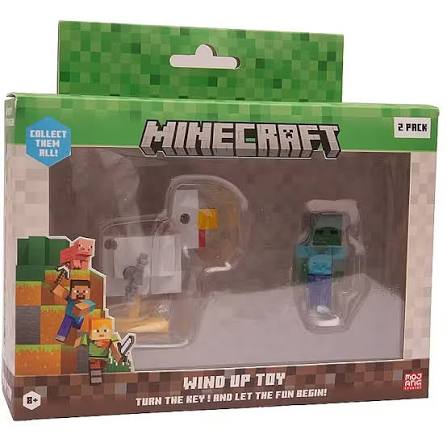 Minecraft Chicken Jockey 3d Optrækningslegetøj  -pack Geekd Dk