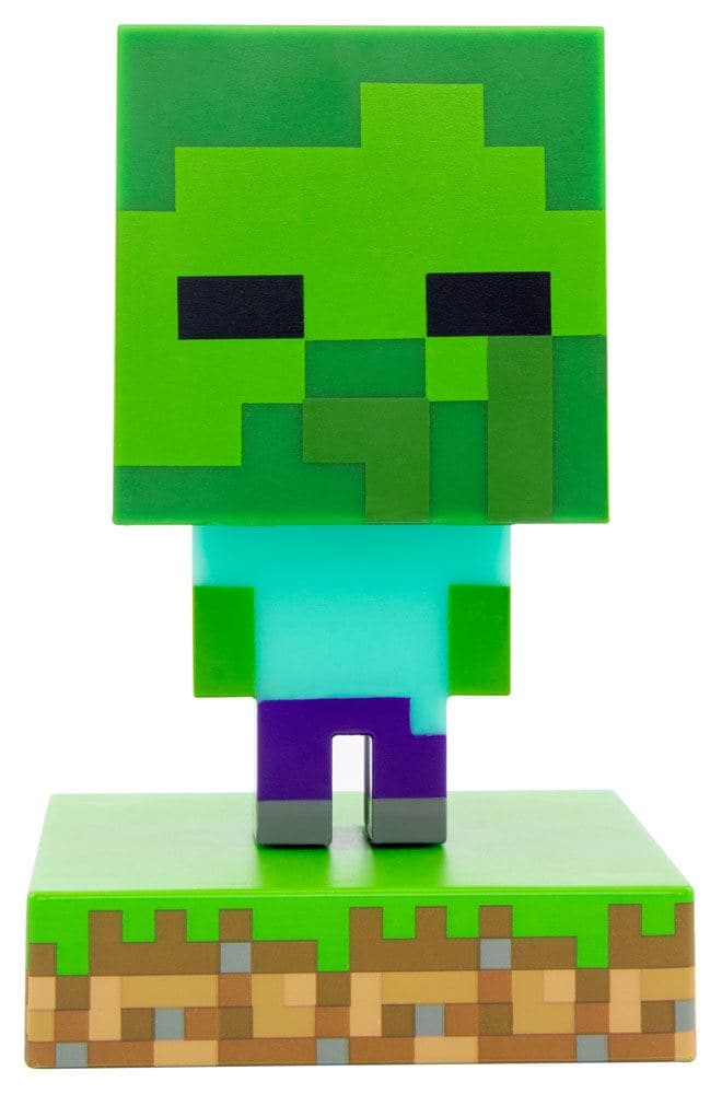 Minecraft 3d Icon Light Zombie
