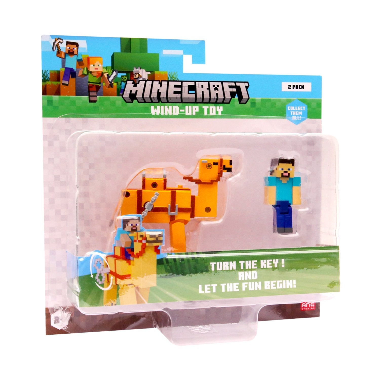 Minecraft 3d Wind-up Toy Camel Figur Geekd Dk