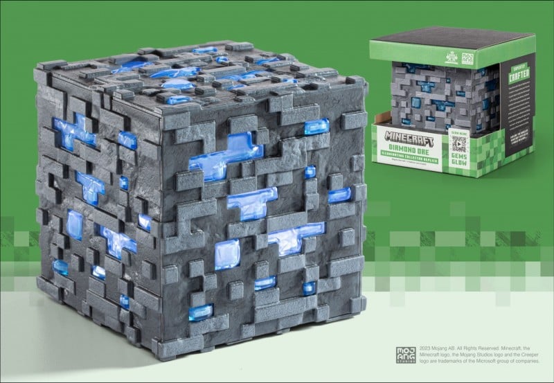 Minecraft Diamond Block Legetøjsvåben Geekd Dk