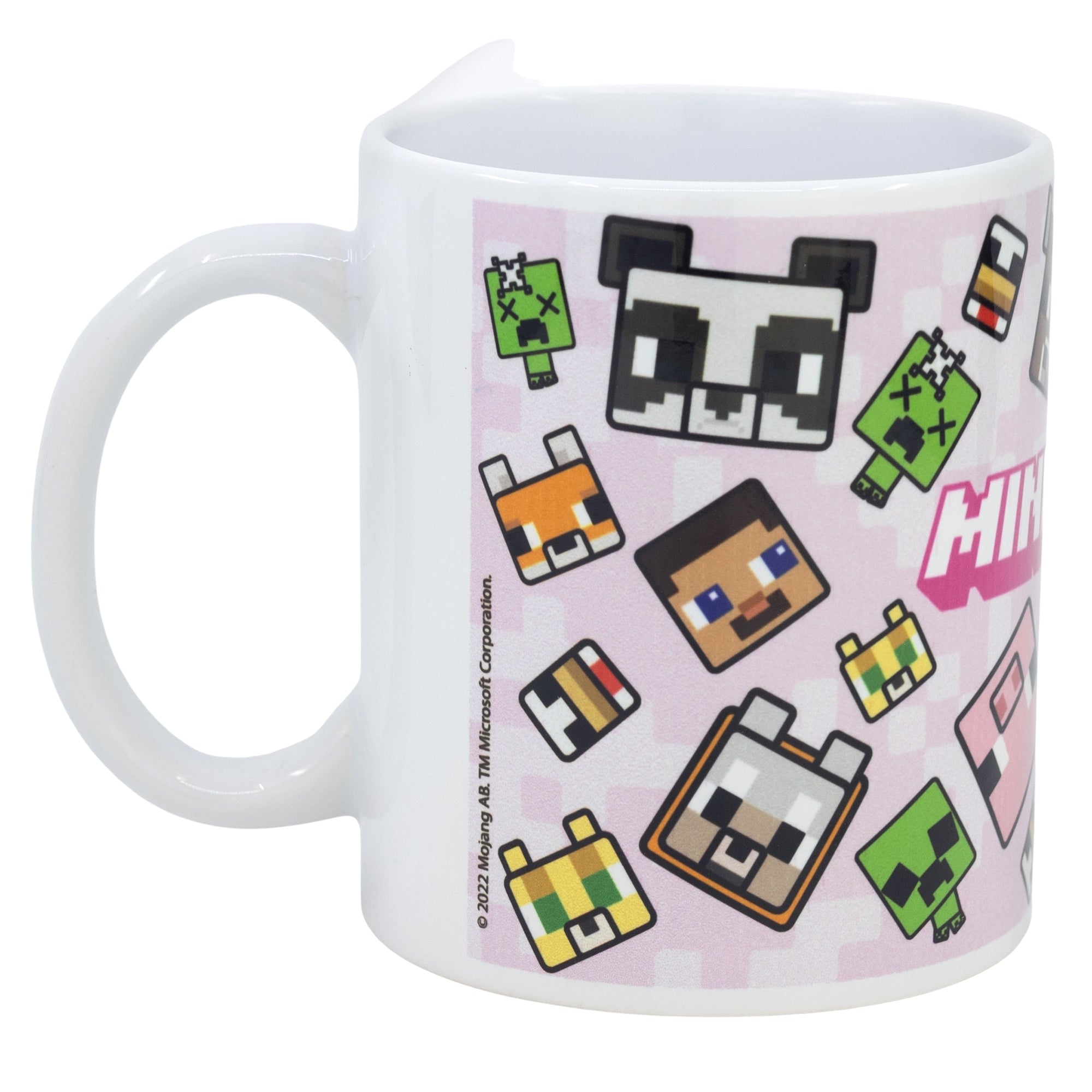 Minecraft Hoveder Keramisk Krus 325 Ml