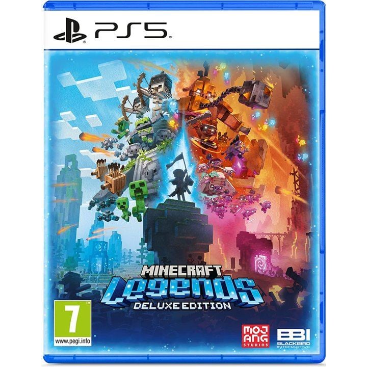 Minecraft Legends  Deluxe Edition  Playstation   Ps5 Spil Geekd Dk