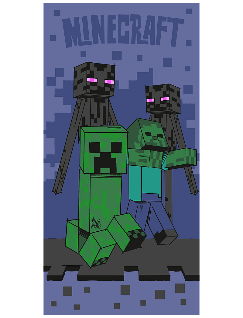 Minecraft Monsters   Håndklæde Geekd Dk