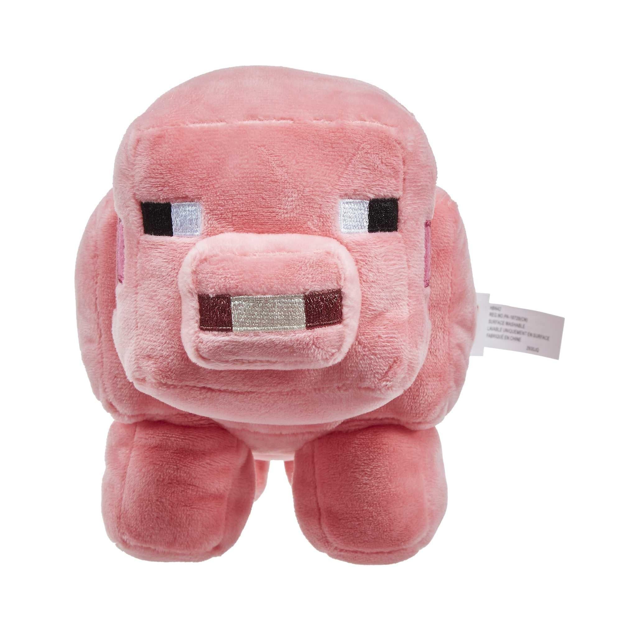 Minecraft Plush   Pig  20 Cm  Bamse Geekd Dk
