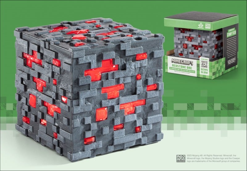 Minecraft Redstone Block Legetøjsvåben Geekd Dk