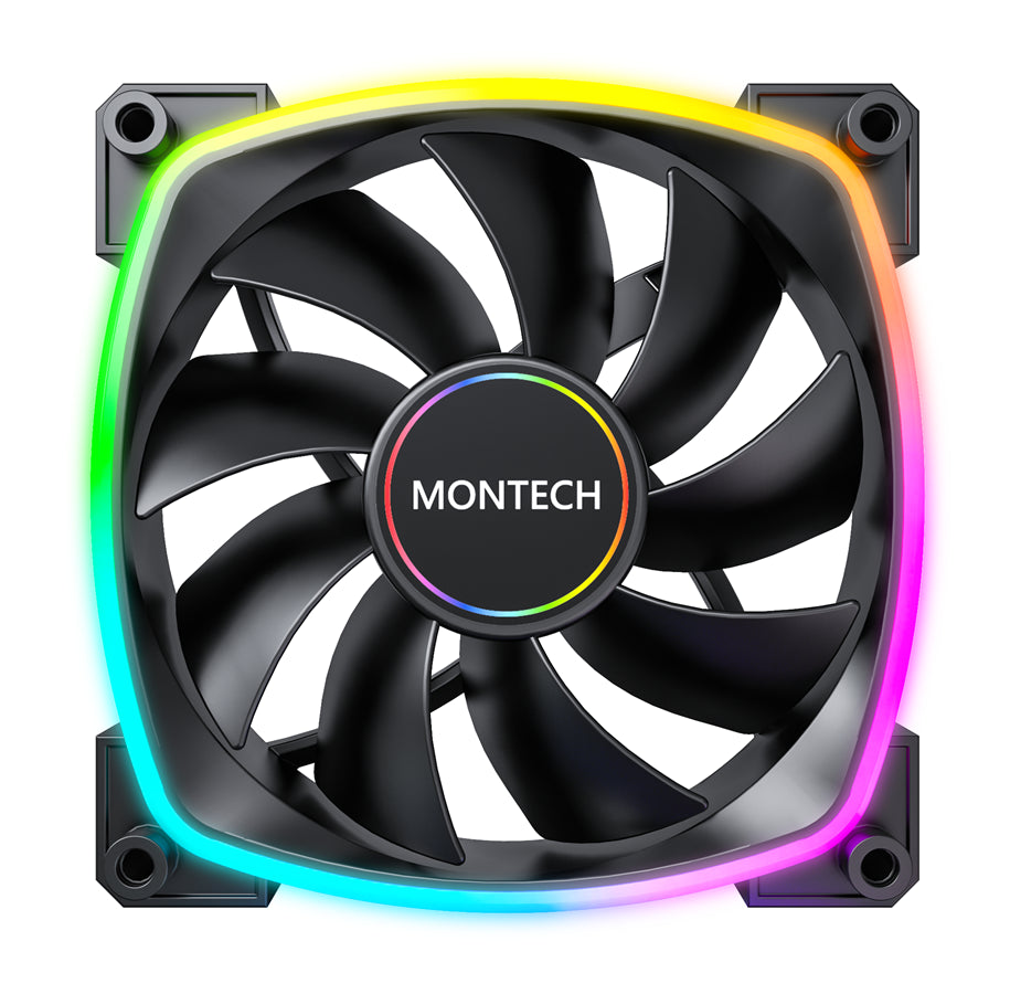 Montech Ax140 Pwm Black 140mm Argb