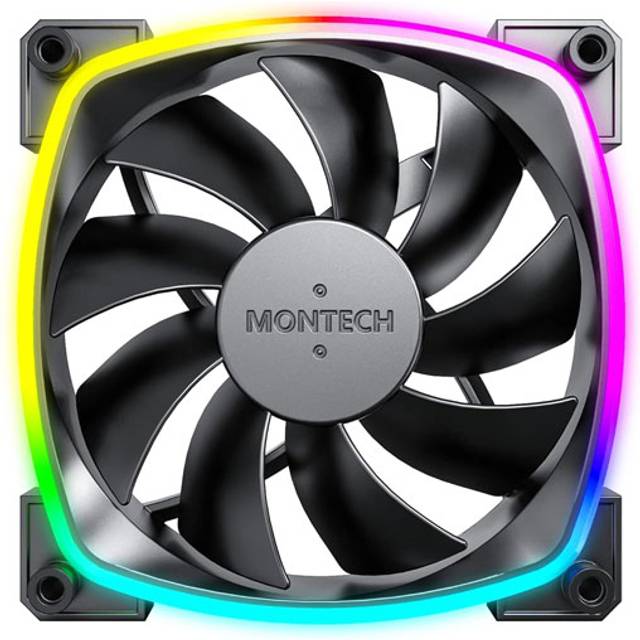 Montech Ax120 Pwm Sort- 120mm Argb
