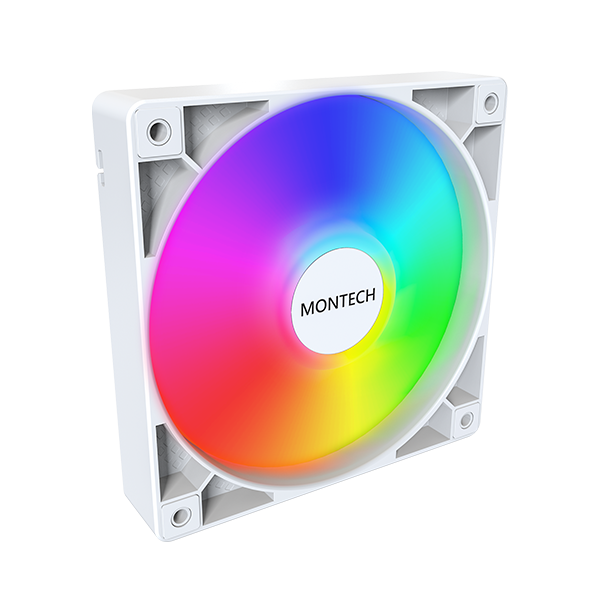 Montech Gf120 Argb Pwm Hvid