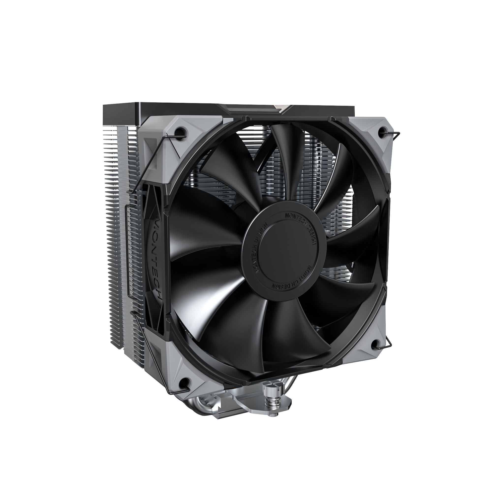Montech Nx400  Single Tower    Hp Cpu Cooler  Black Cpu Køler Geekd Dk