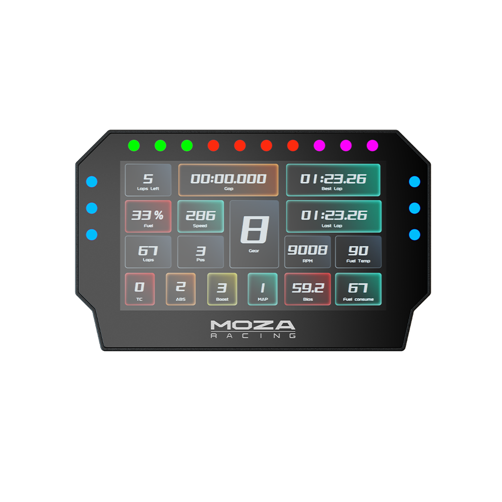 Moza Cm2 Racing Dash Racing Simulator Tilbehør Geekd Dk