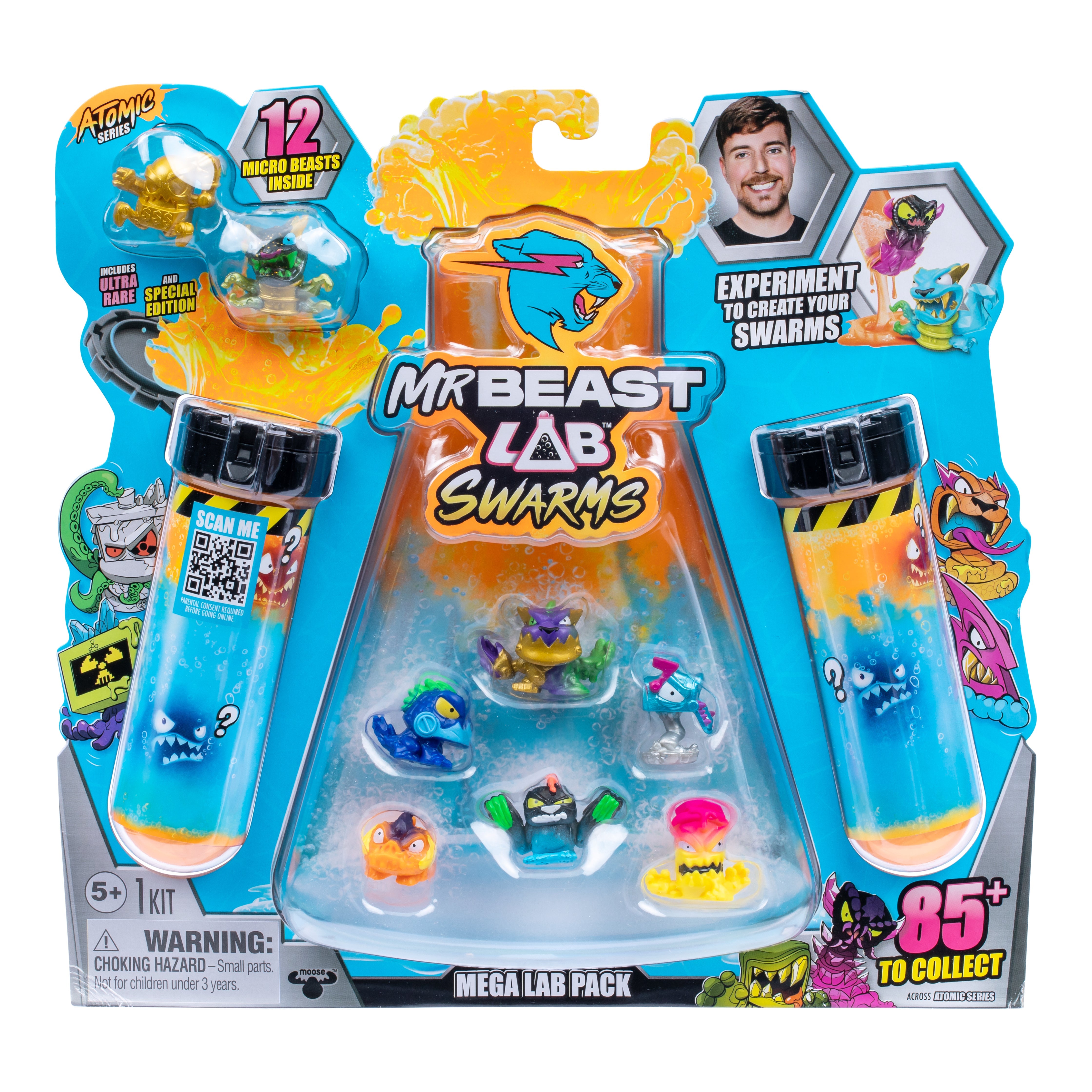 Mr  Beast Lab Mrbeast Lab Swarms Mega Lab 12 Pack  Series    20389