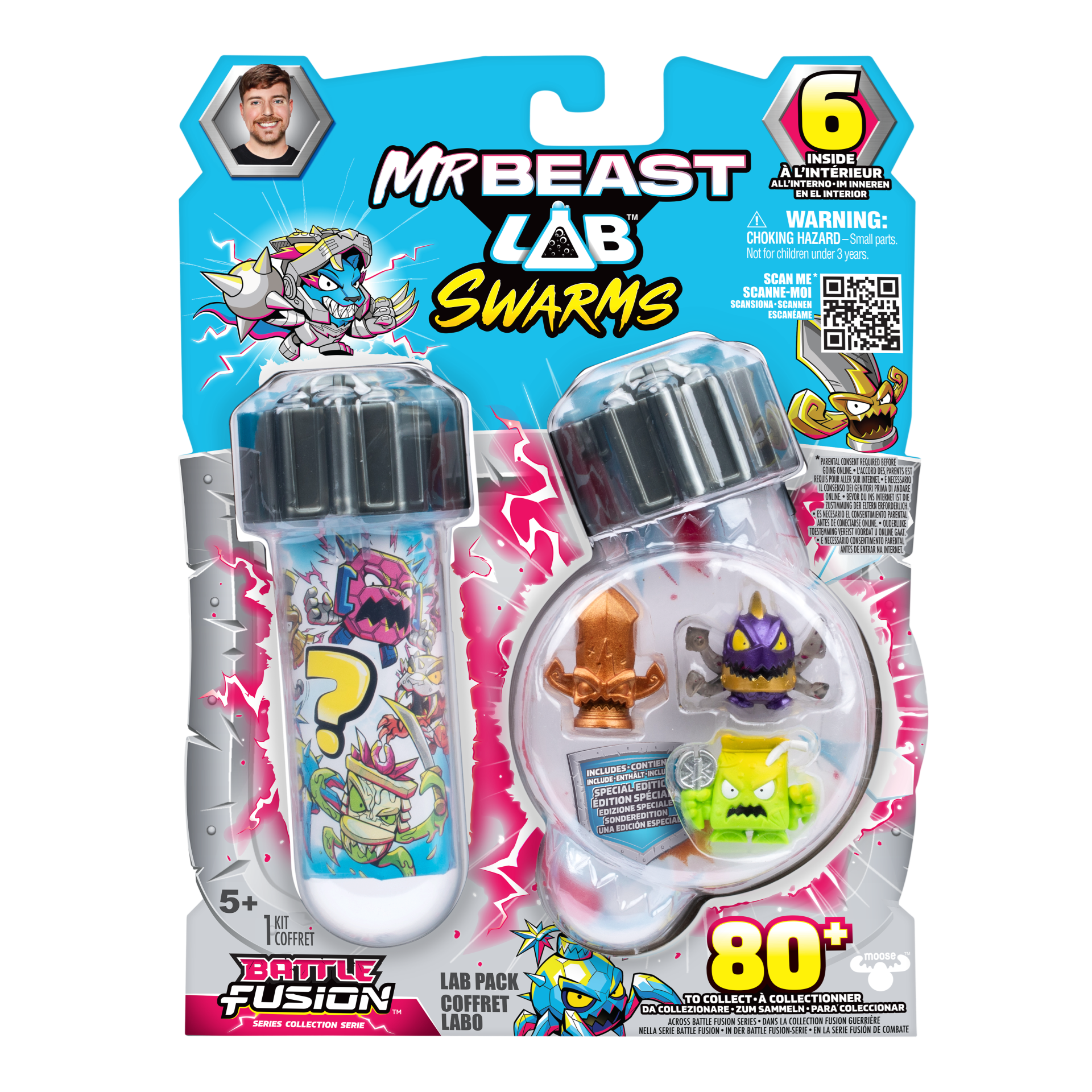 Mrbeast Lab Swarms Battle Fusion    -pack Figur Geekd Dk