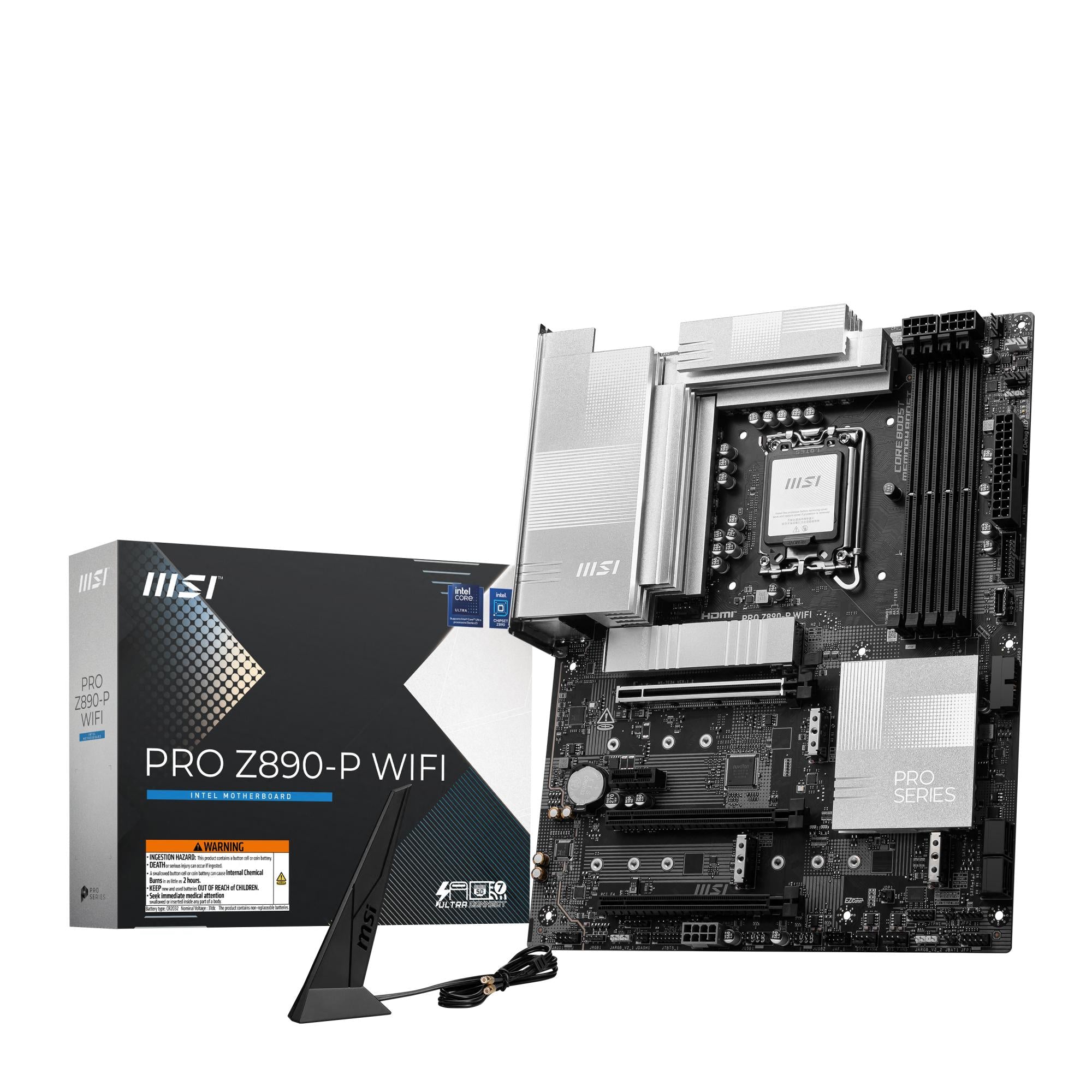 Msi Pro Z890- Wifi Atx Lga1851 Sokkel Intel Z890