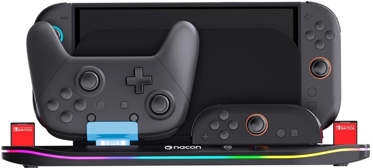 Nacon Charging Station   Til Nintendo Switch Ii   Oplad   Joy-con