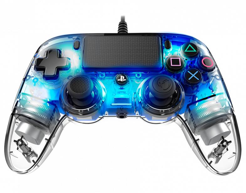 Nacon Compact Controller Led  Blå