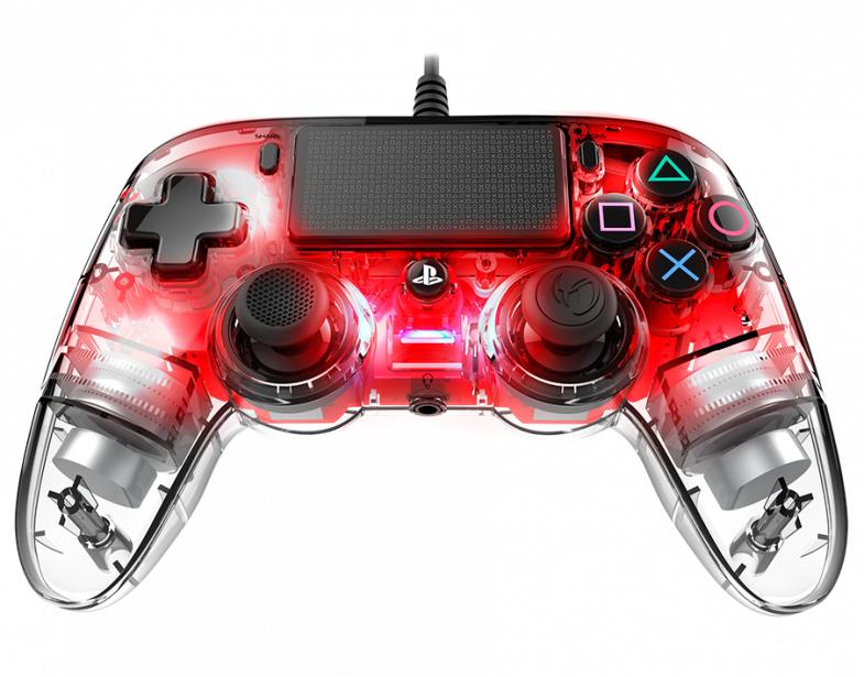 Nacon Compact Controller Led  Red