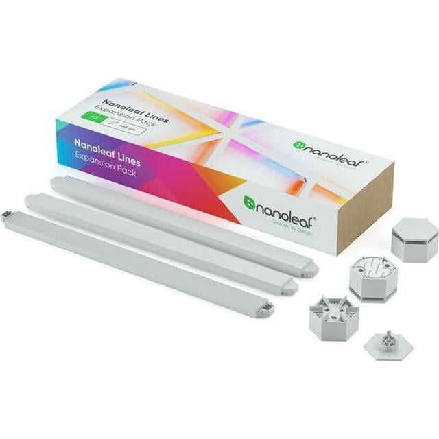 Nanoleaf Lines Expansion Pack 3pk Led Lys Geekd Dk