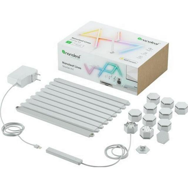 Nanoleaf Lines Starter Kit 15pk Led Lys Geekd Dk