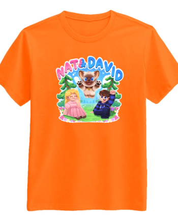 Nat David Olaf Tee Orange  -shirt Geekd Dk