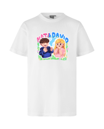 Nat David Tee Hvid  -shirt Geekd Dk