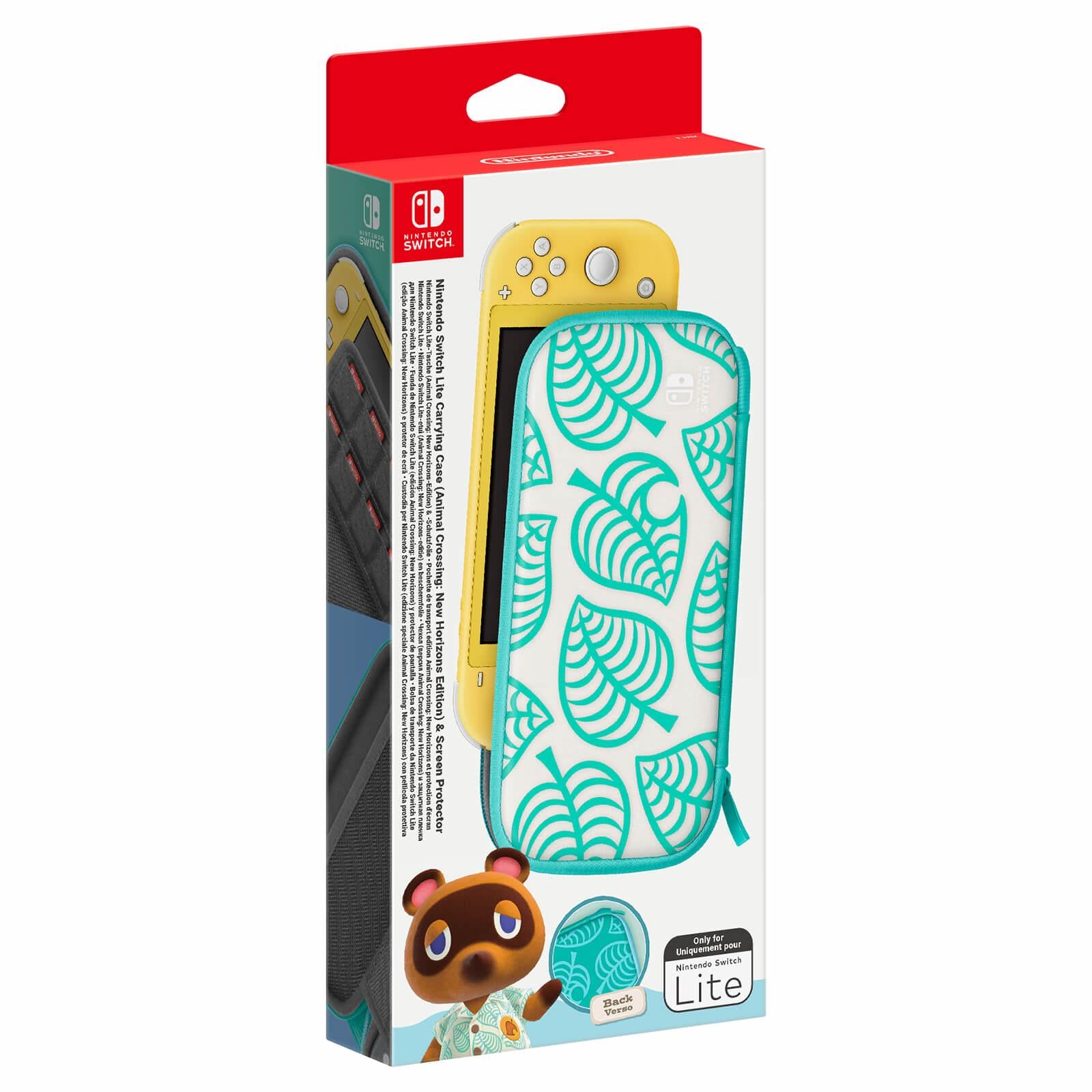 Nintendo Switch Lite Bæretaske Med Animal Crossing: New Horizons Theme Konsol Tilbehør Geekd Dk