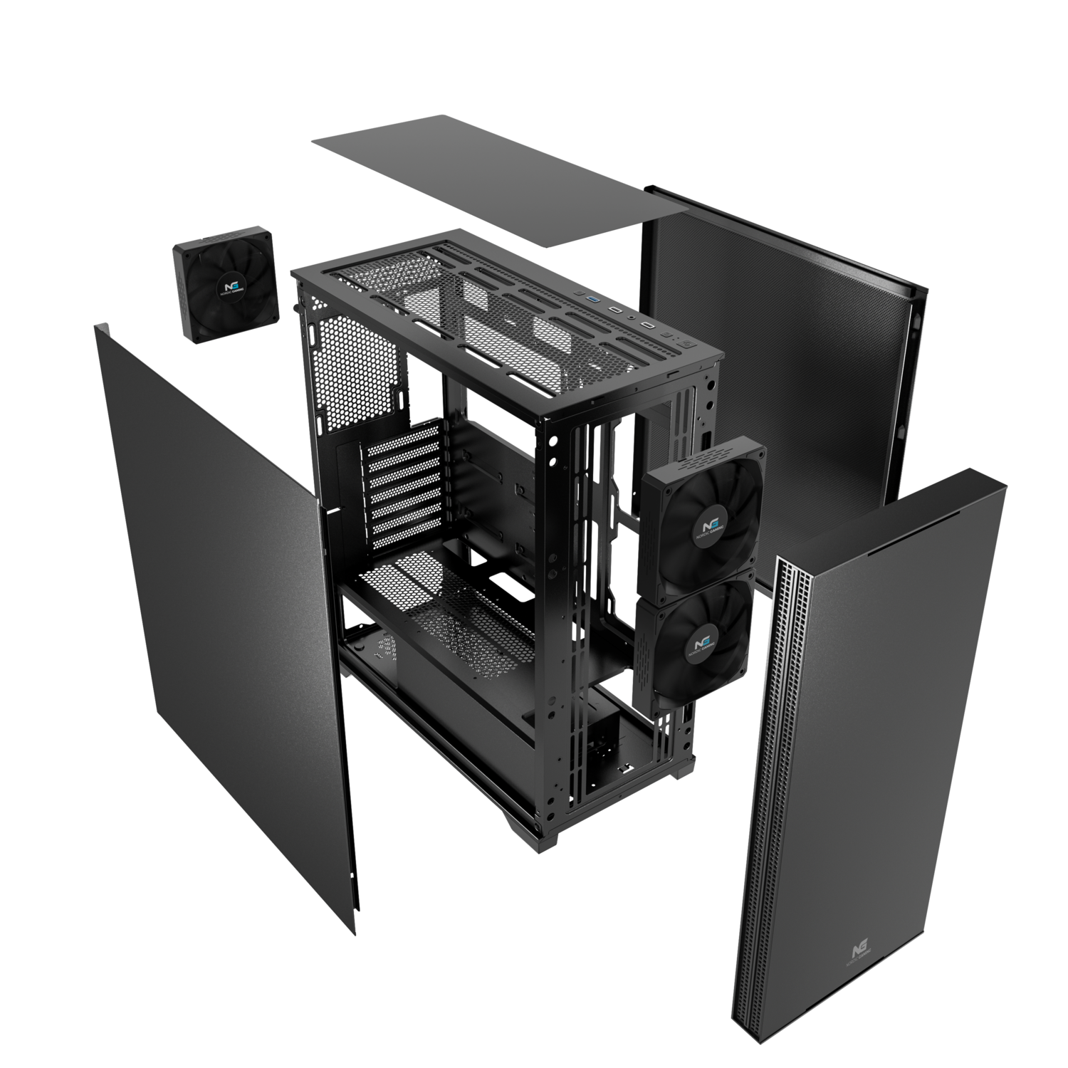 Nordic Gaming Mute Silent Atx Case