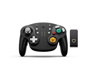 Nyxi Wizard   Nintendo Switch Gamecube Style Joy-pad Black Konsol Geekd Dk