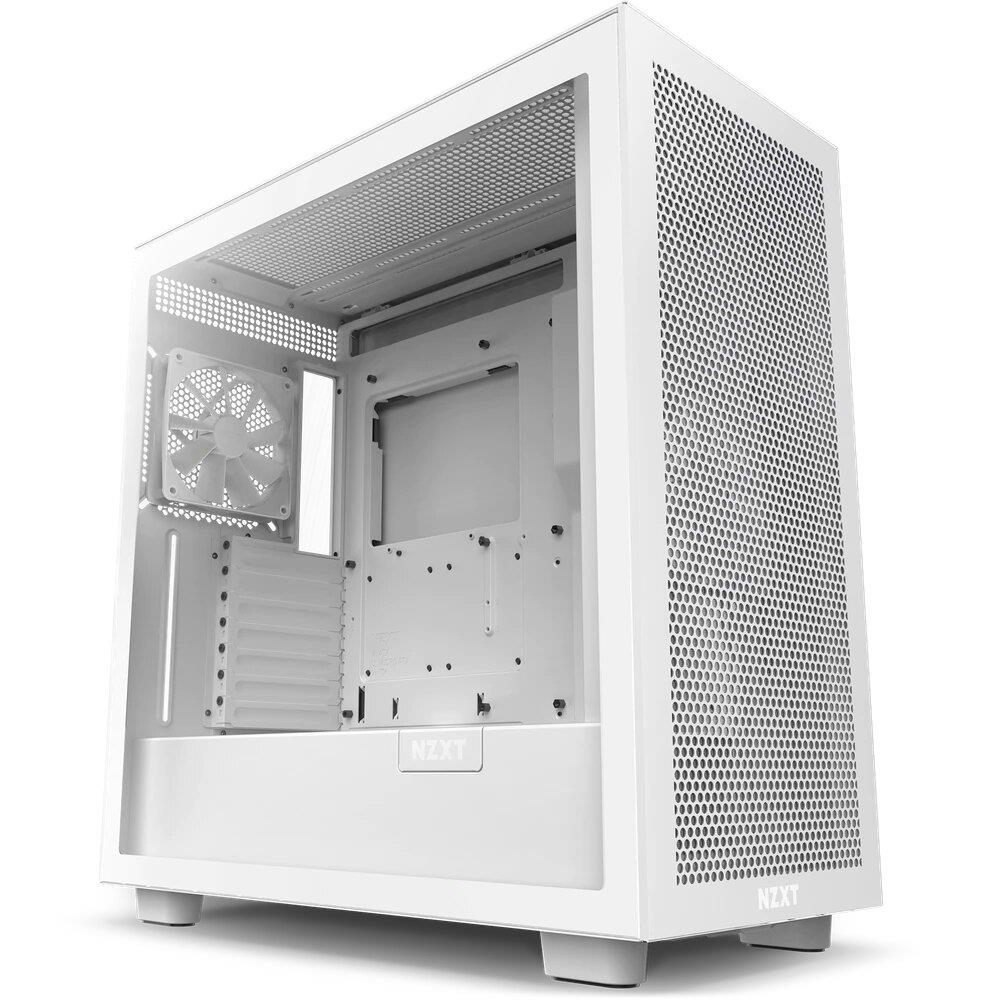 Nzxt H7 Flow White Mid-tower Case Kabinet Geekd Dk