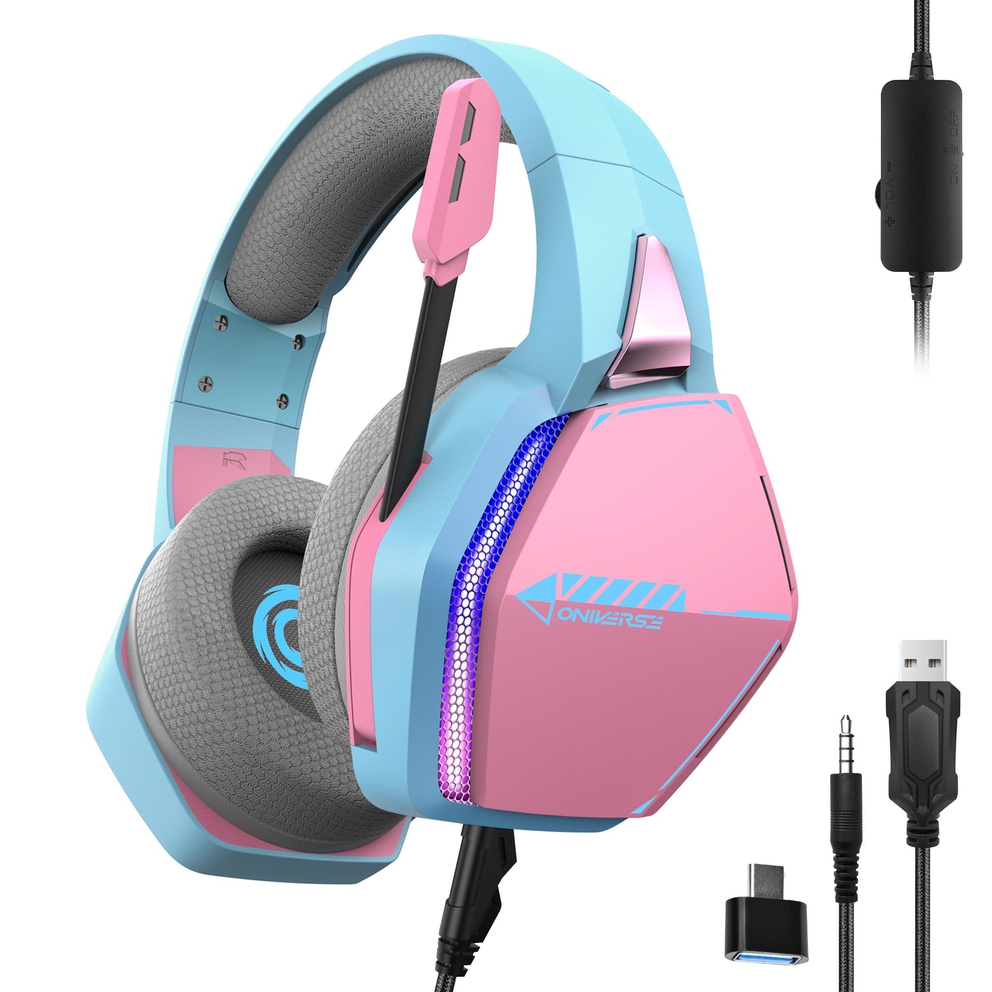 Oniverse Gaming Headset Nebula Diva Pink