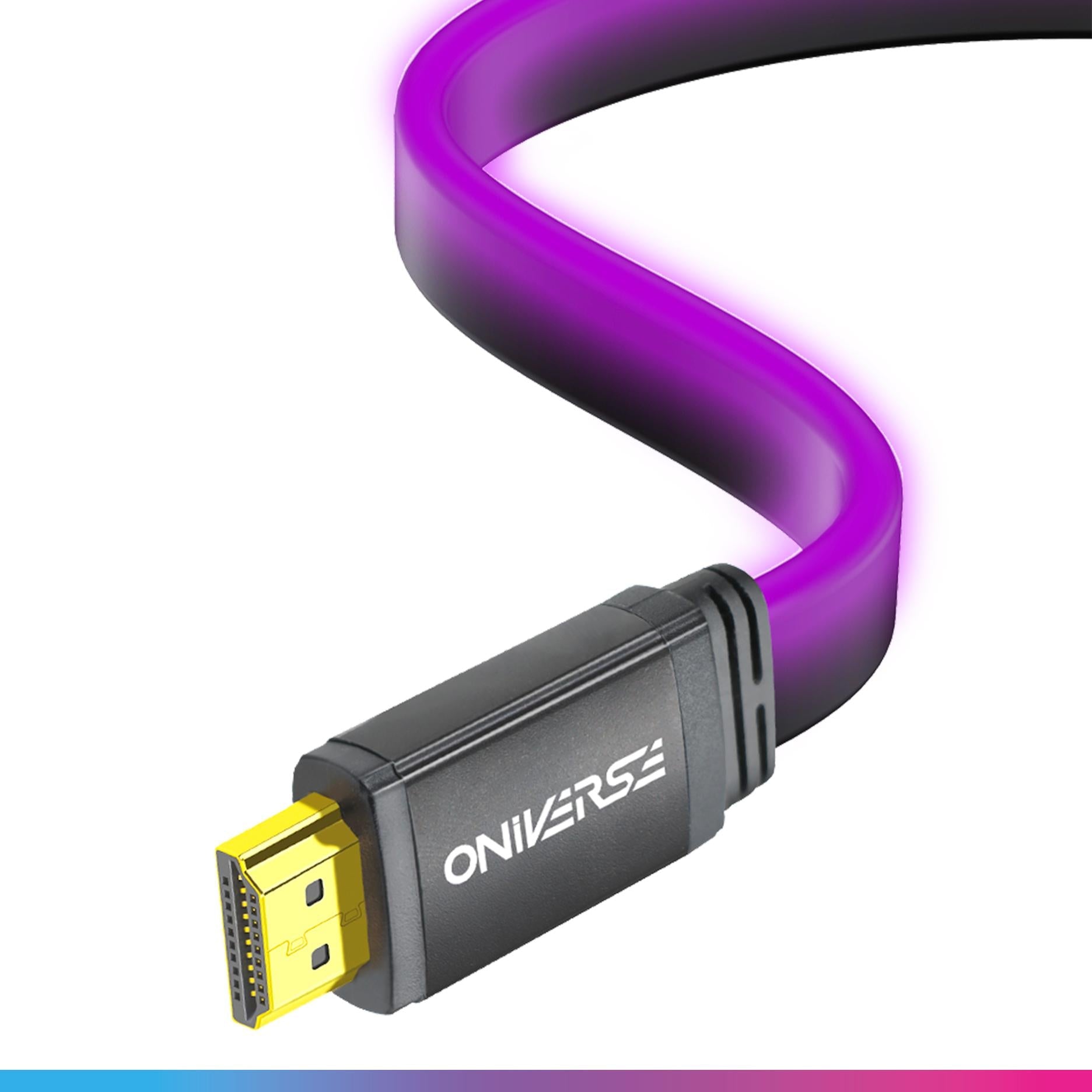Oniverse Hdmi Led Cable 8k Purple