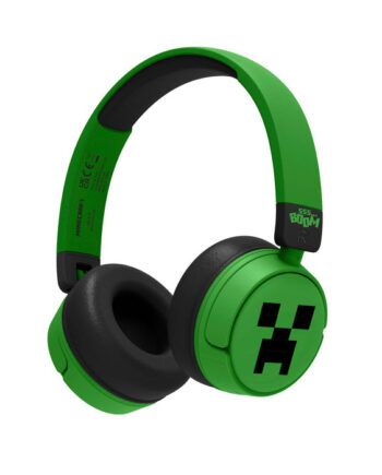 Otl Bluetooth Headset   Perental Control Minecraft Green