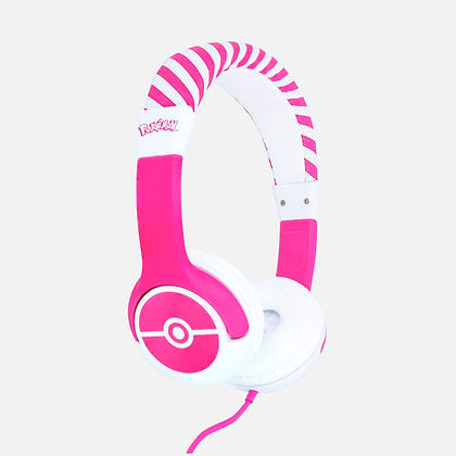 Otl Junior Headphones Pokemon Pokeball Pink  Pk0842