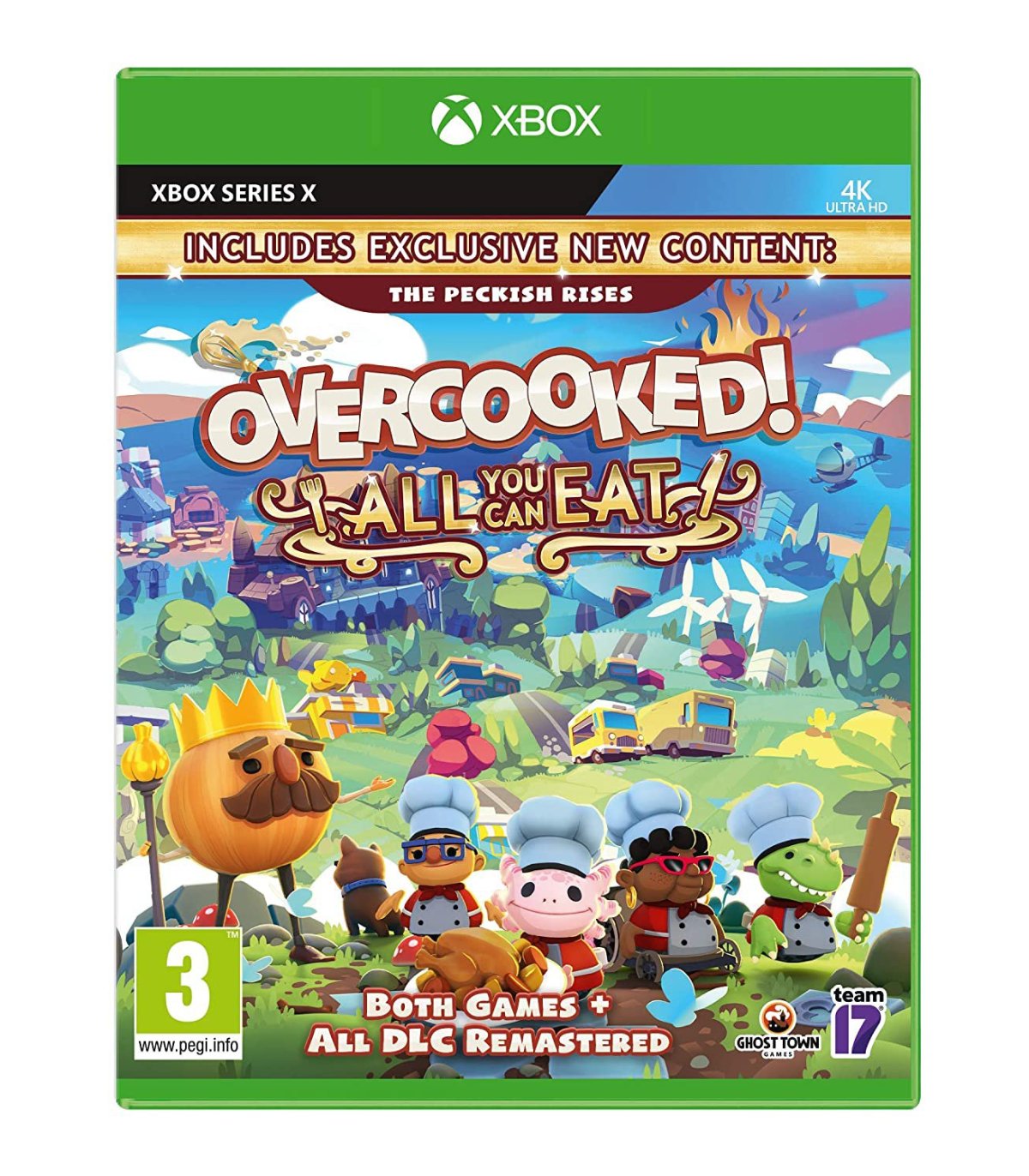 Overcooked  All You Can Eat  De-multi In Game  Xbox Series   Xbox Series   Spil Geekd Dk