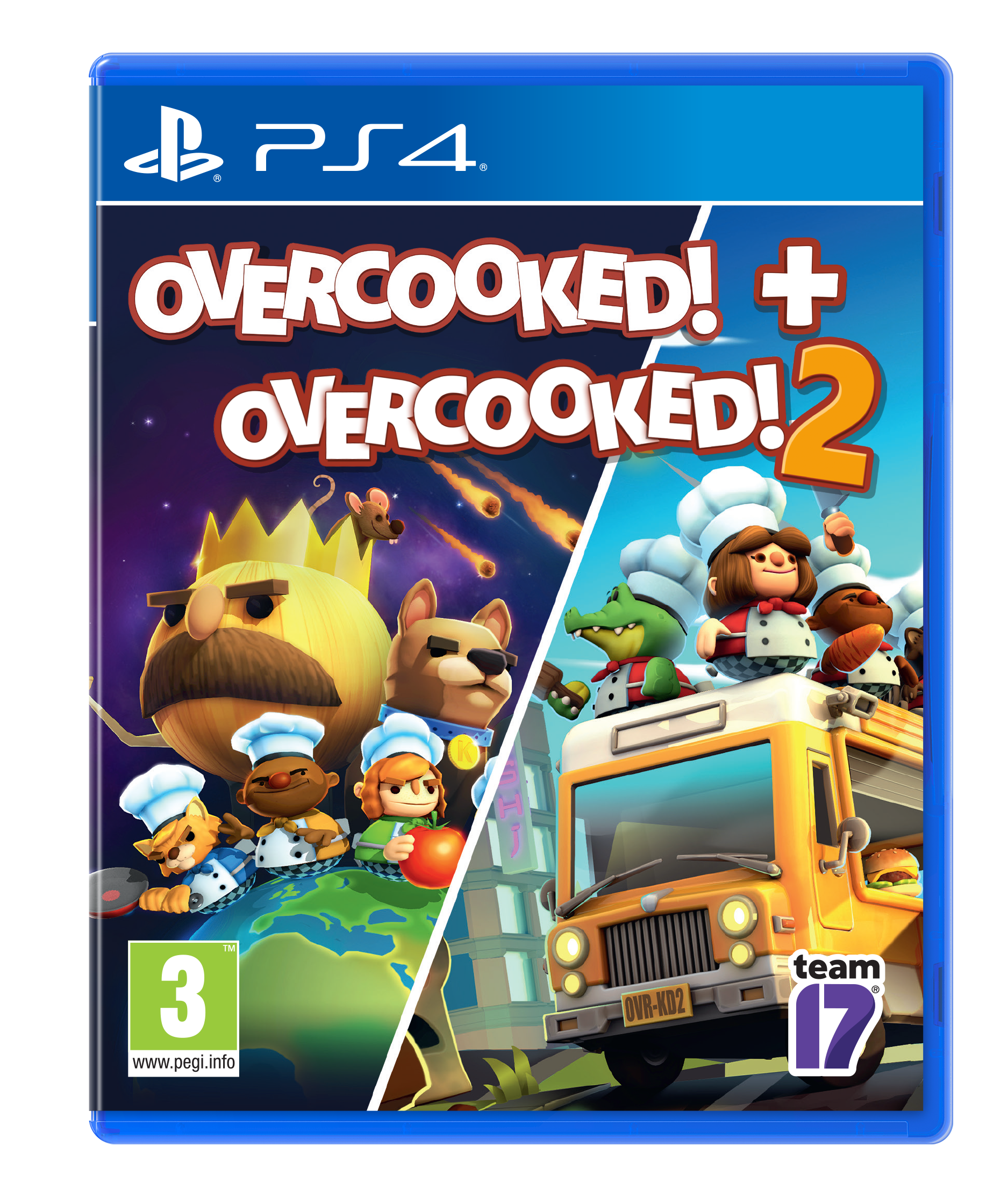 Overcooked   Overcooked   Double Pack Ps4 Spil Geekd Dk