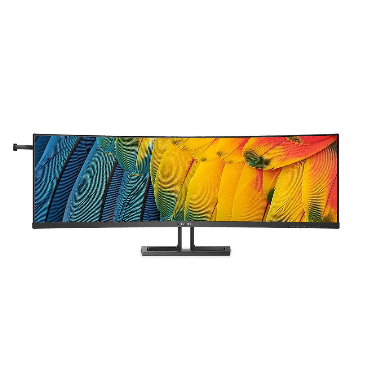 Philips 45b1u6900c 45 5120 1440 Ultrawide Hdmi Displayport Usb- 75hz Dockingskærm