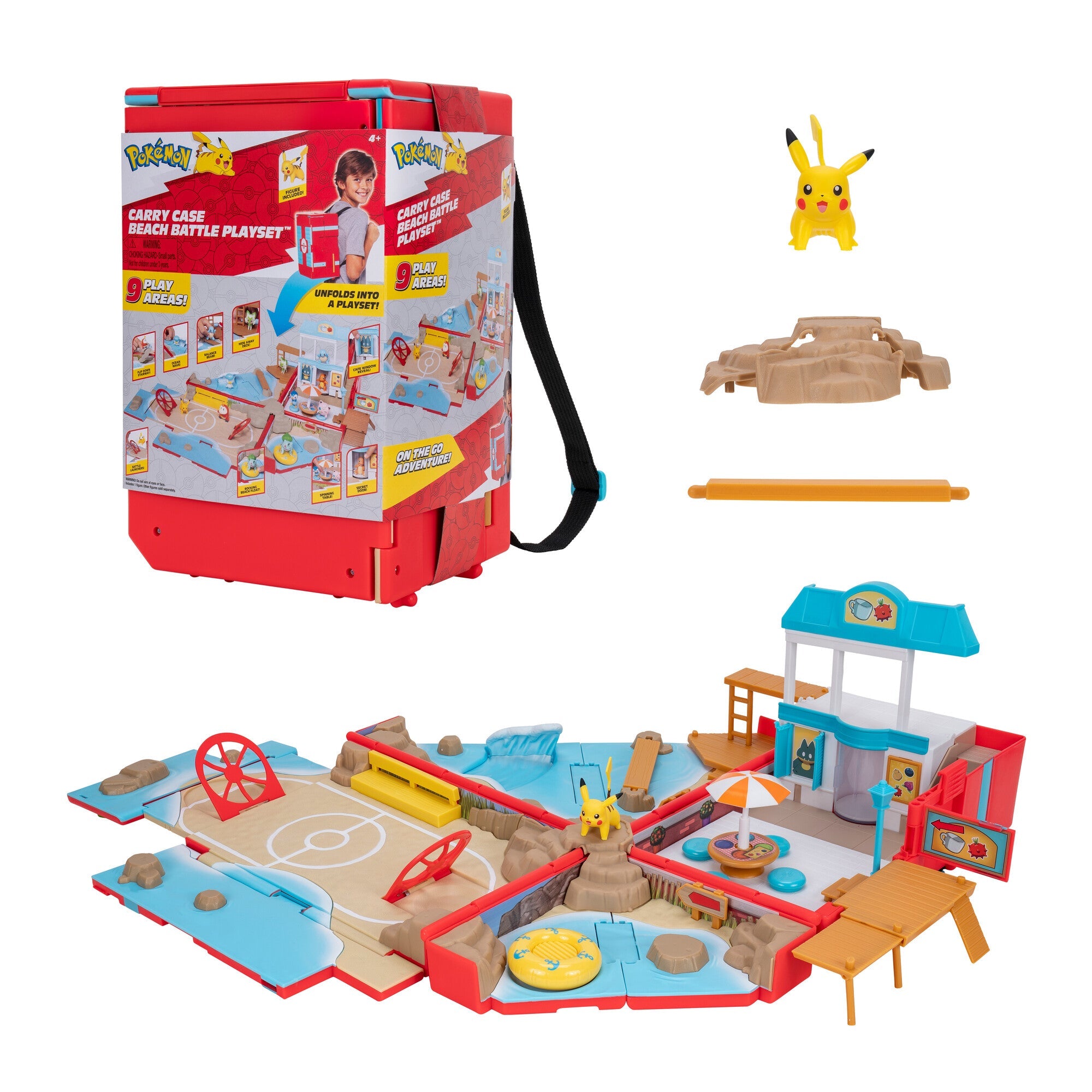 Pokémon Carry Case Beach Playset   Legetøjs-strand-sæt Geekd Dk