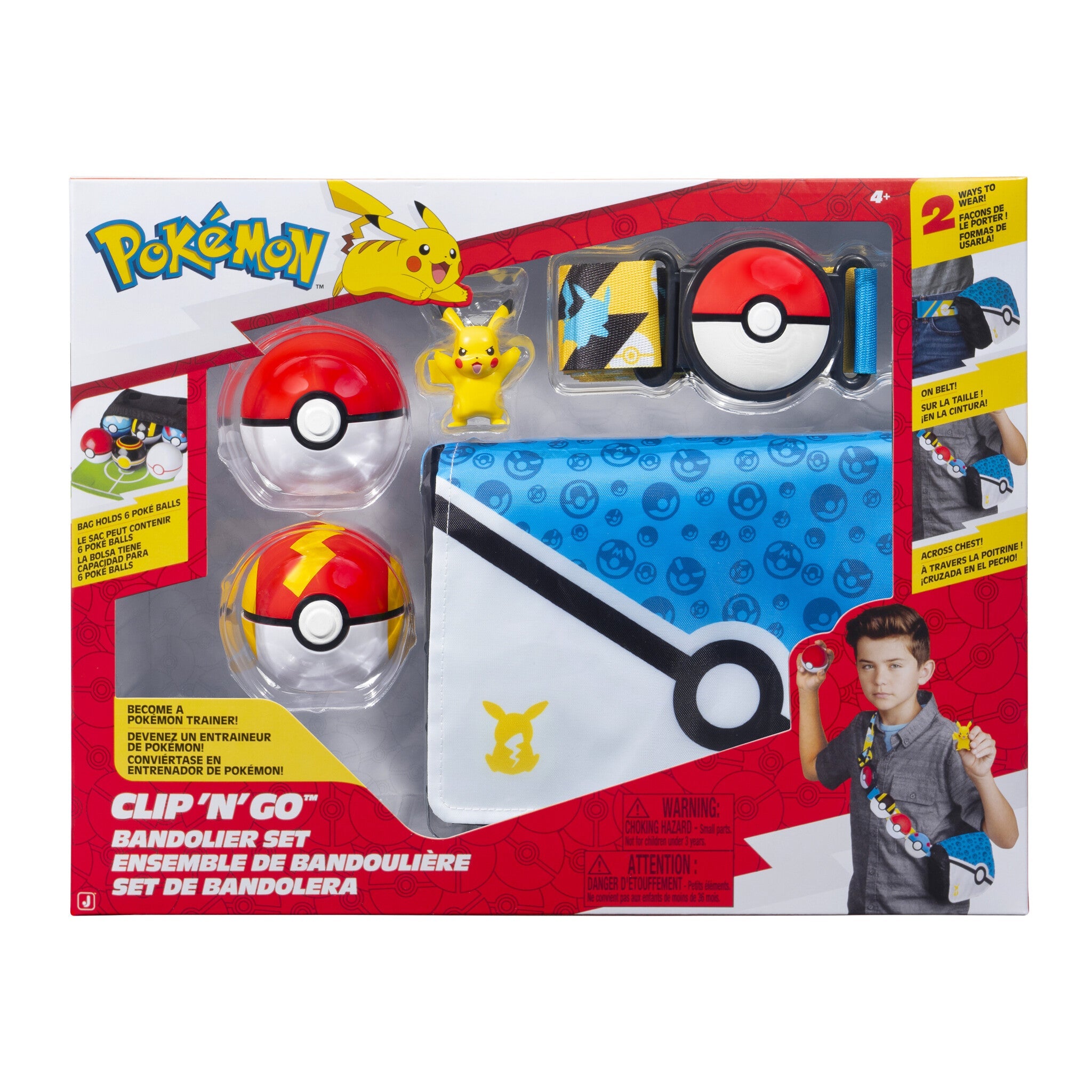 Pokémon Clip   Go Set Pikachu Legetøj Geekd Dk