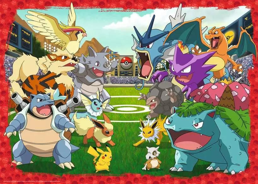 Pokémon Showdown Puzzle   1000 Brikker Puslespil Geekd Dk