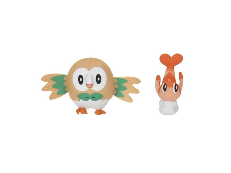 Pokemon Battle Feature Figur Tatsugiri   Rowlet Legetøj Geekd Dk