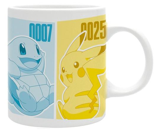 Pokemon Mug Pikachu   Kanto Starters 320 Ml Merchandise Geekd Dk