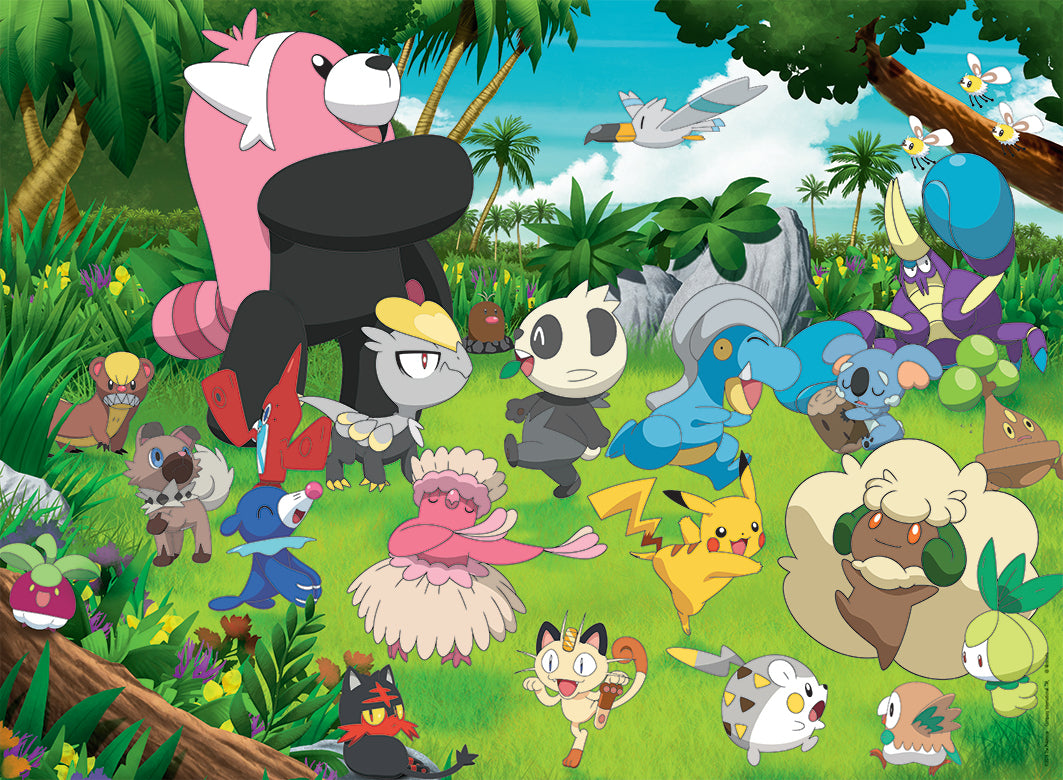 Pokemon Puslespil Pokemon Types  300 Stk