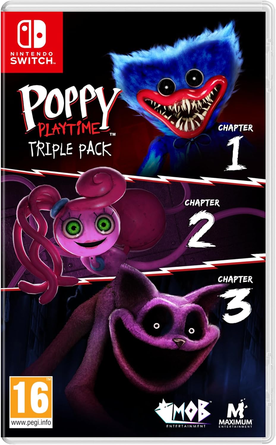 Poppy Playtime Triple Pack Playstation   Nintendo Switch Spil Geekd Dk