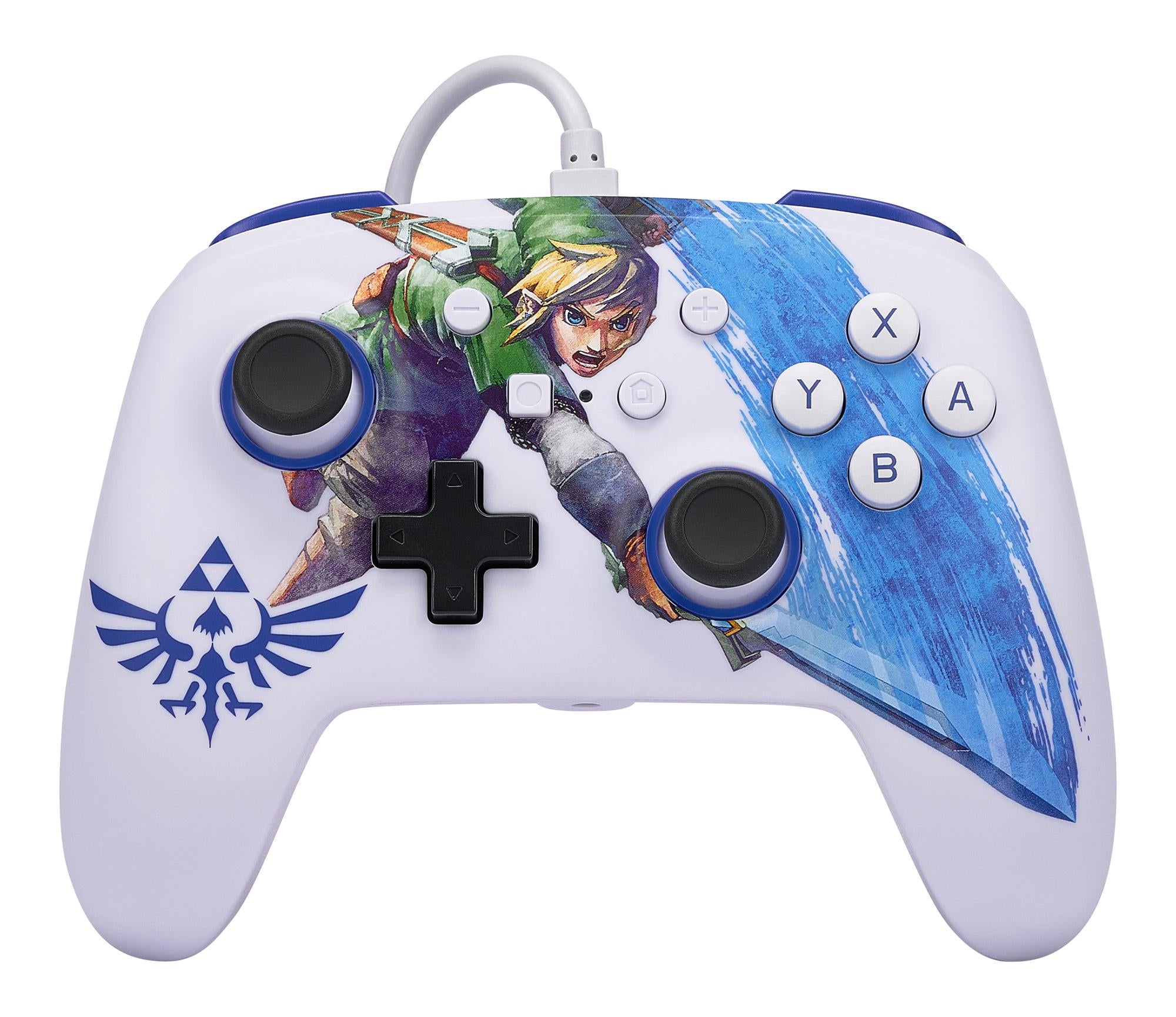 Powera Nsw Enh Wired Controller Master Sword Attack Nintendo Switch Geekd Dk