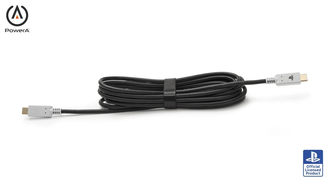 Powera Usb-  Til Usb-  Oplader Kabel  Playstation      Meter Kabler Geekd Dk