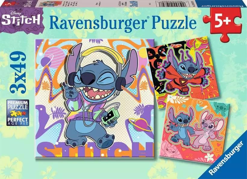 Ravensburger Disney Stitch 3x49   Puslespil Geekd Dk