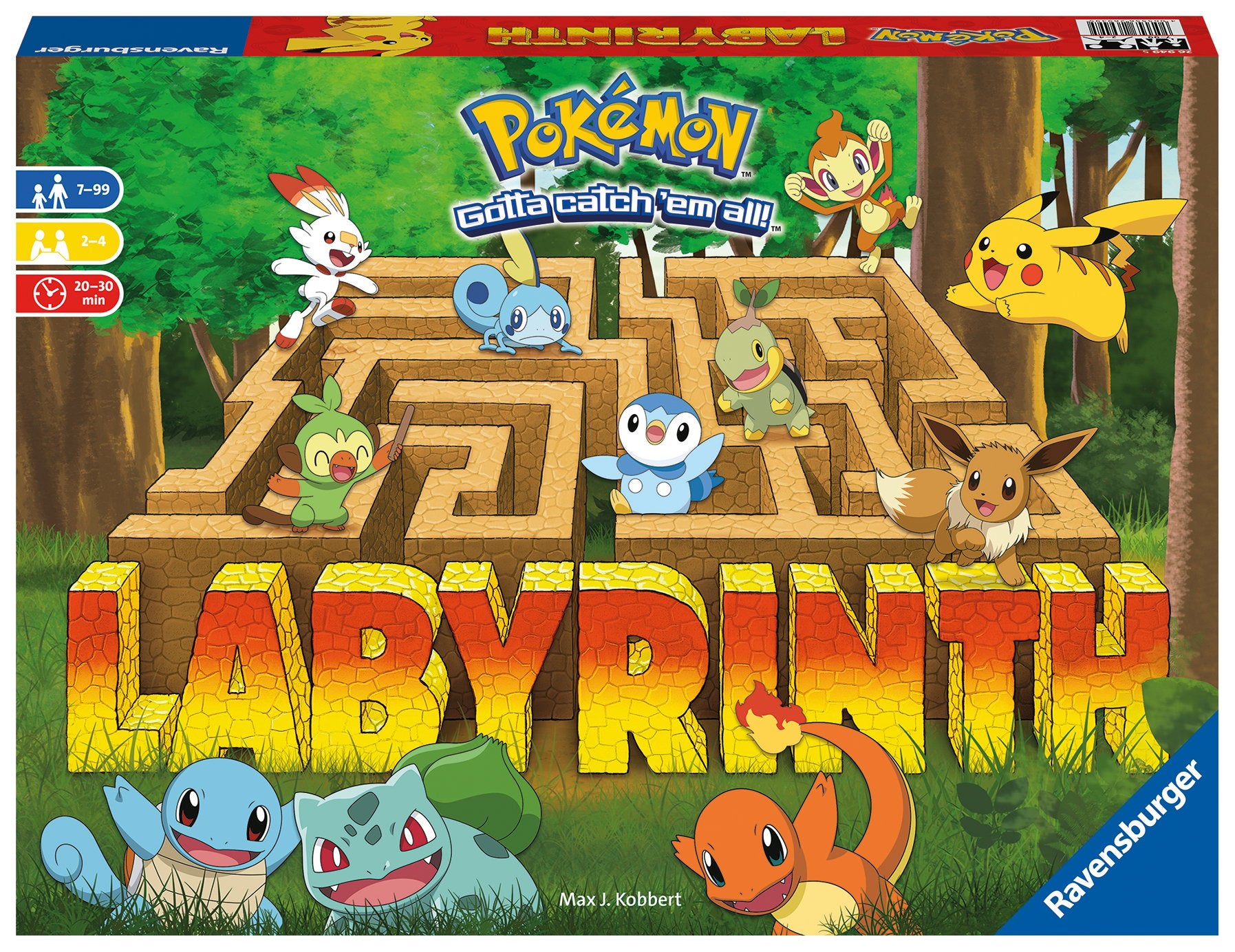 Ravensburger Labyrinth Pokémon 10827037 Pokemon Kort Geekd Dk